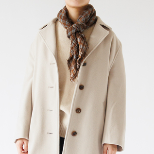 【美品】MOISMONT モワモン ウールストール MAGDA ピンク ウールスカーフ MAGDA No.793／MOISMONT（モワモン）｜愛着を持って
