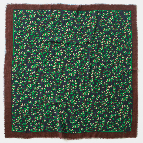 ウールスカーフ CROYDON No.794(OXFORD GREEN)