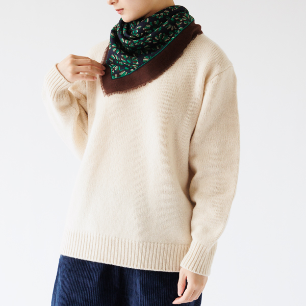 ウールスカーフ CROYDON No.794(OXFORD GREEN) ウールスカーフ CROYDON No.794(OXFORD GREEN)