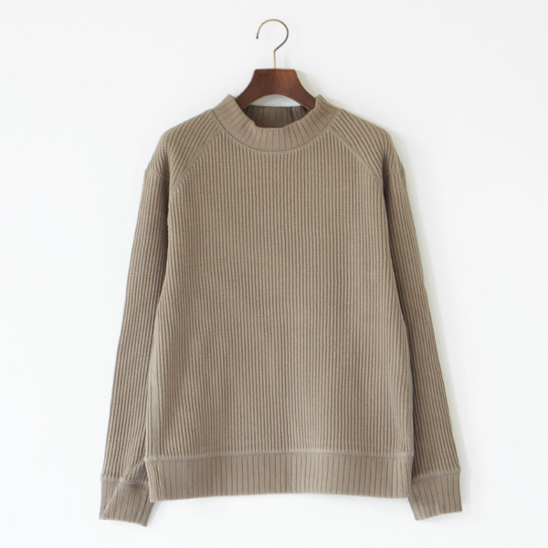 ユニセックス WAFFLE MIDNECK(Sepia) ユニセックス WAFFLE MIDNECK(Sepia)