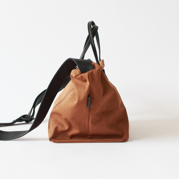 HIGH DENSITY NYLON 2wayミニボストン（【別注】Smoke brown）