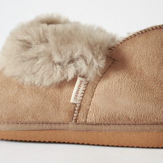 シープスキンムートンアンクルブーツ ストーン／SHEPHERD（シェパード