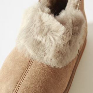 Sheepskin Mouton ankle boots stone／SHEPHERD（シェパード） / Shop