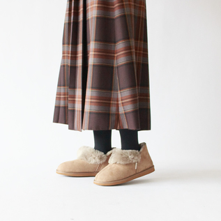 Sheepskin Mouton ankle boots stone／SHEPHERD（シェパード） / Shop
