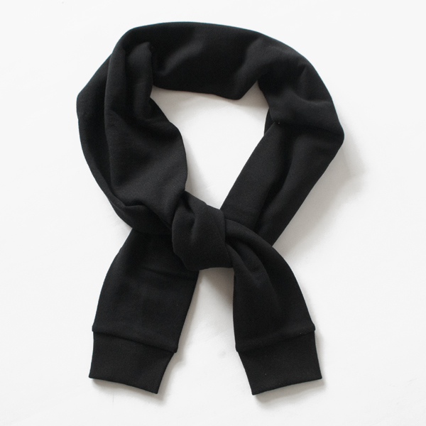 スウェットスリーブスカーフ(Black) スウェットスリーブスカーフ(Black)