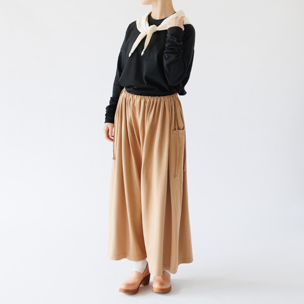 スウェットスリーブスカーフと合わせて