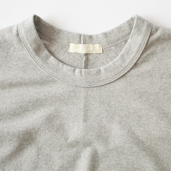 太めの共布バインダーで仕立てた(TopGray)