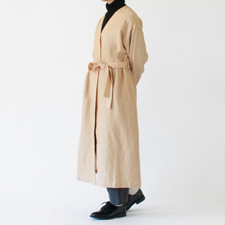 ベルトを巻いたスタイル(身長163cm・BEIGE) ベルトを巻いたスタイル(身長163cm・BEIGE)
