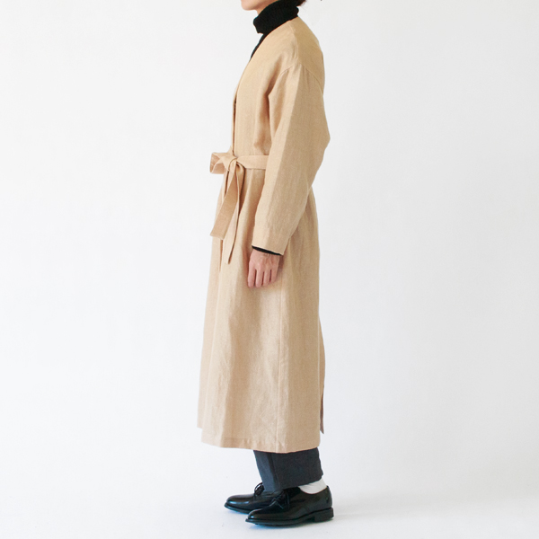 ベルトを巻いたスタイル(身長163cm・BEIGE) ベルトを巻いたスタイル(身長163cm・BEIGE)