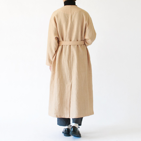 ベルトを巻いたスタイル(身長163cm・BEIGE) ベルトを巻いたスタイル(身長163cm・BEIGE)