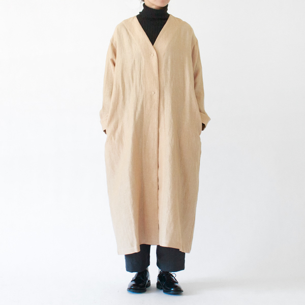 ベルトを外したスタイル(身長163cm・BEIGE) ベルトを外したスタイル(身長163cm・BEIGE)