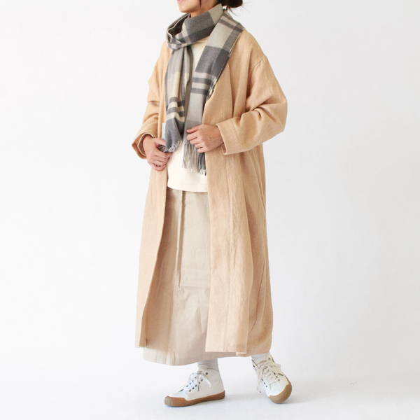 ベルトを外したスタイル(身長163cm・BEIGE) ベルトを外したスタイル(身長163cm・BEIGE)