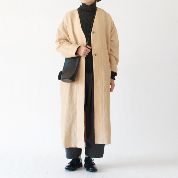 ベルトを外したスタイル(身長163cm・BEIGE) ベルトを外したスタイル(身長163cm・BEIGE)