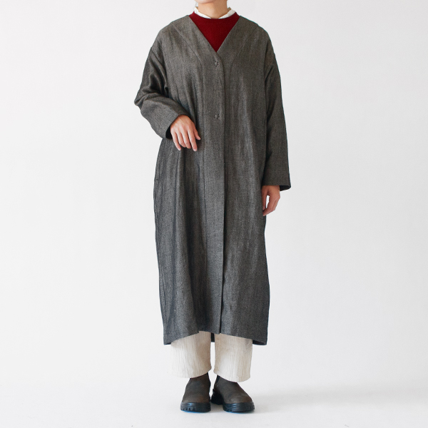 ベルトを外したスタイル(身長163cm・BLACK) ベルトを外したスタイル(身長163cm・BLACK)