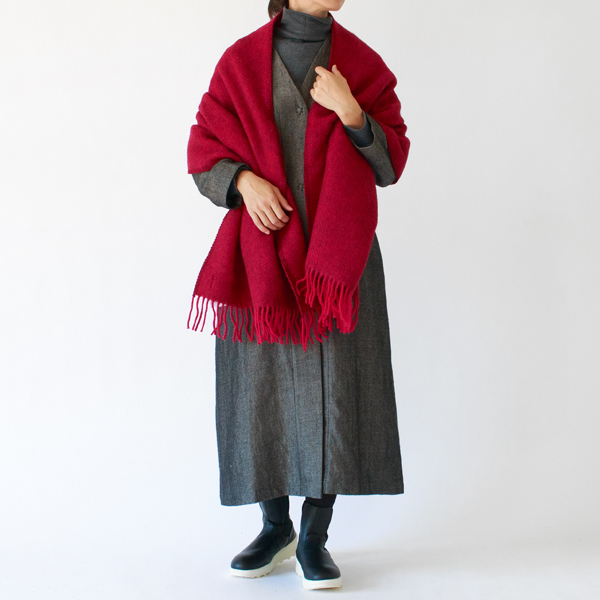 ストール ゴットランド (チェリーレッド) ストール ゴットランド (チェリーレッド)