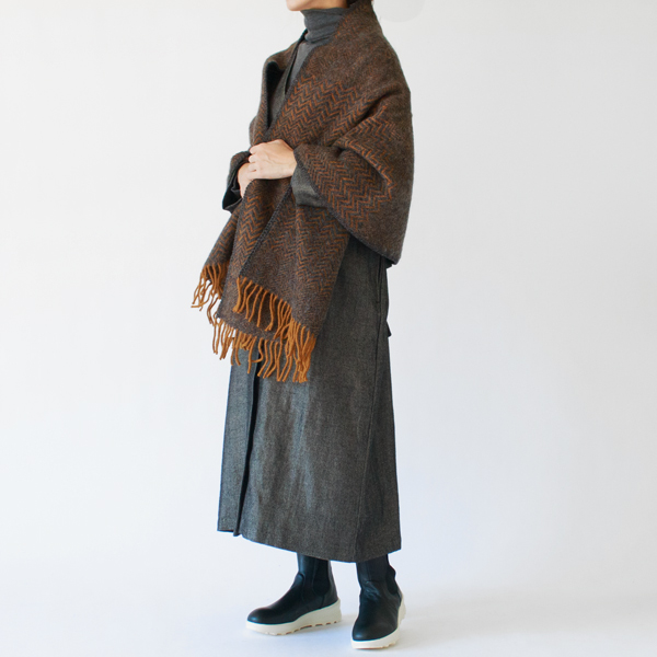 羽織としてもしっかり暖かいサイズ 羽織としてもしっかり暖かいサイズ