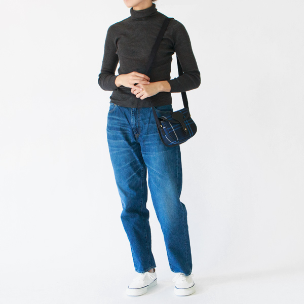 ショルダーバッグ COLNE MINI BLUE TARTAN ショルダーバッグ COLNE MINI BLUE TARTAN