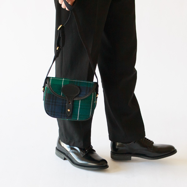 ショルダーバッグ COLNE MINI GREEN TARTAN ショルダーバッグ COLNE MINI GREEN TARTAN