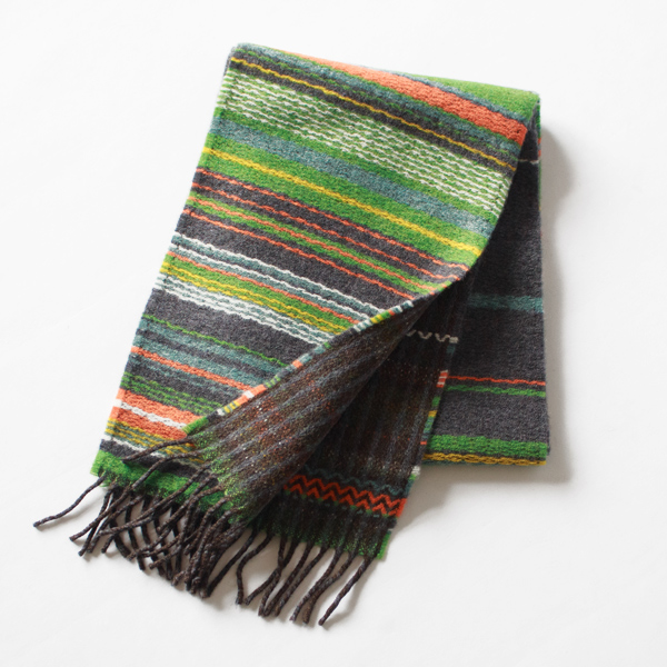 メリノラムズウールマフラー LAVANDA(MAZE) メリノラムズウールマフラー LAVANDA(MAZE)