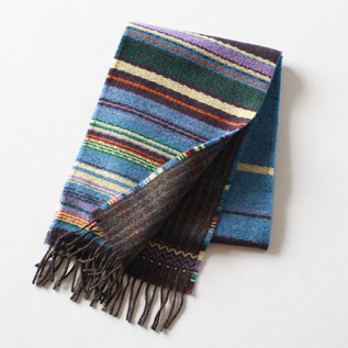 メリノラムズウールマフラー LAVANDA