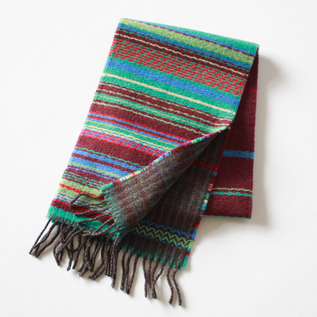 メリノラムズウールマフラー LAVANDA