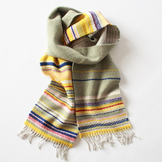 メリノラムズウールマフラー LAVANDA