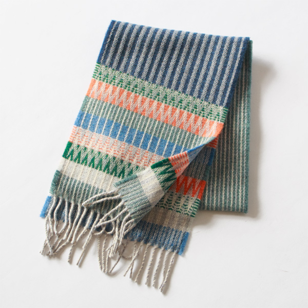 メリノラムズウールマフラー EDERA(POND)