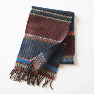 メリノラムズウールマフラー CASSIA