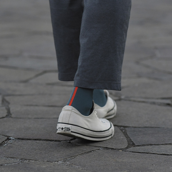 ボトムの裾からのぞかせて(ストームブルー) ボトムの裾からのぞかせて(ストームブルー)