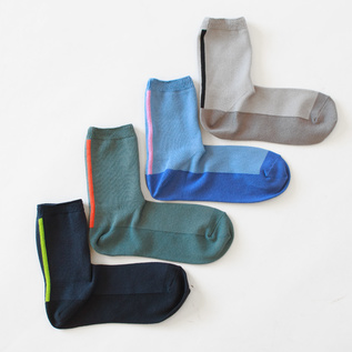 バックライン・ミドルクルー メンズソックス