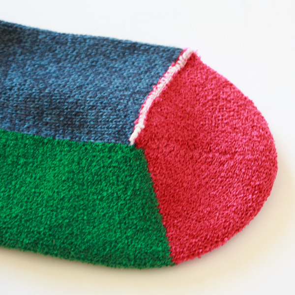 カラフルな配色(D.ブルー杢)