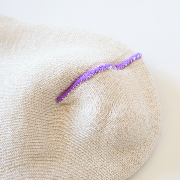 つま先のライン(アイボリー) つま先のライン(アイボリー)