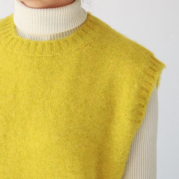 肩首周りはしっかり暖かい