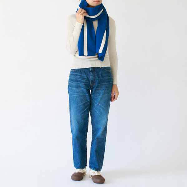 スクール風マフラー(BLUE) スクール風マフラー(BLUE)