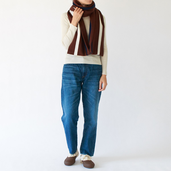 スクール風マフラー(BROWN) スクール風マフラー(BROWN)