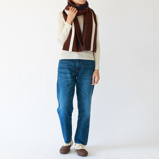 スクール風マフラー(BROWN) スクール風マフラー(BROWN)