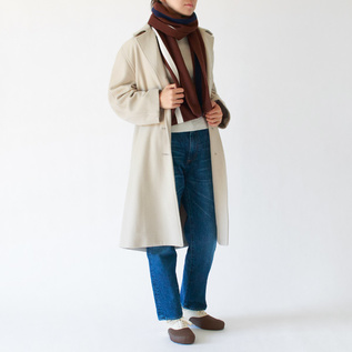 スクール風マフラー(BROWN) スクール風マフラー(BROWN)