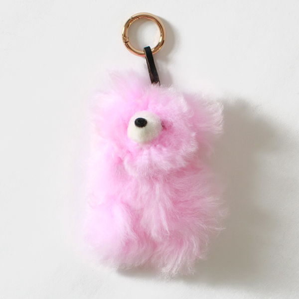 アルパカドールキーリング S-PINKBEAR アルパカドールキーリング S-PINKBEAR