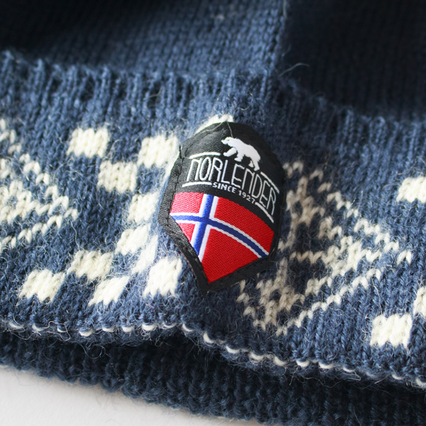 ノルウェーの国旗があしらわれたタグ(CAP-NAVY) ノルウェーの国旗があしらわれたタグ(CAP-NAVY)