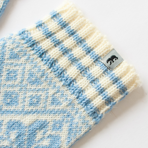 暖かさを保つ履き口(BLUE) 暖かさを保つ履き口(BLUE)