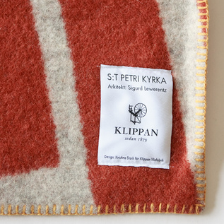 ウールシングルブランケット（130×180） FLOOR／KLIPPAN（クリッパン