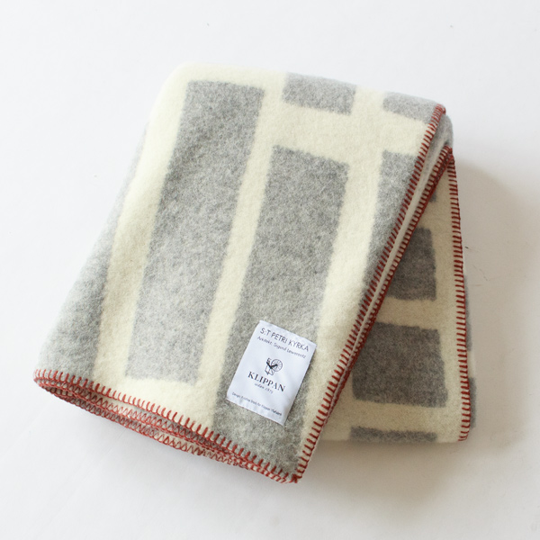 ウールシングルブランケット(130×180) FLOOR(グレー) ウールシングルブランケット(130×180) FLOOR(グレー)