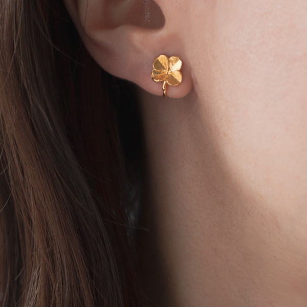 フォーリーフ クローバー イヤーカフ Gold フォーリーフ クローバー イヤーカフ Gold