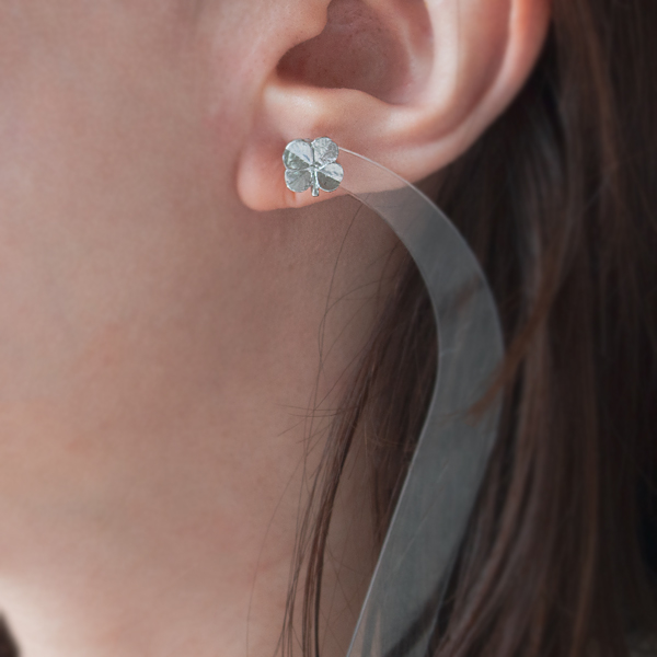 フォーリーフ クローバー ピアス Silver フォーリーフ クローバー ピアス Silver