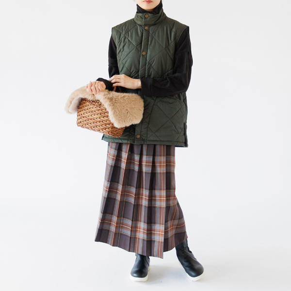 あけびのかご（妻胴張ほら編　リング手）に（CREAM）