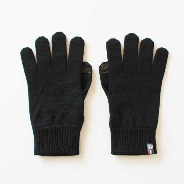 メンズニットグローブ(Noir)