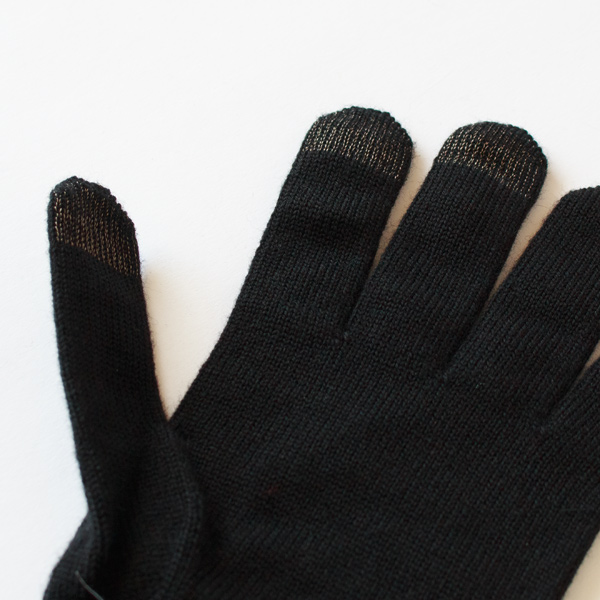 メンズニットグローブ(Noir)