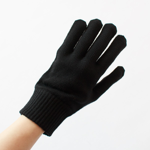 メンズニットグローブ(Noir)