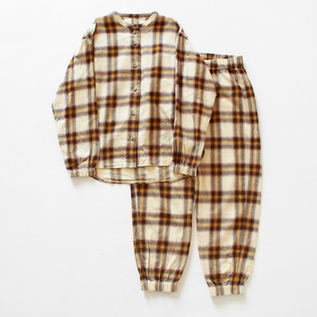 チェックフランネル レディースパジャマ