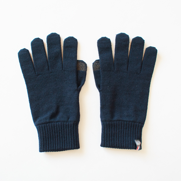 メンズニットグローブ(Navy)